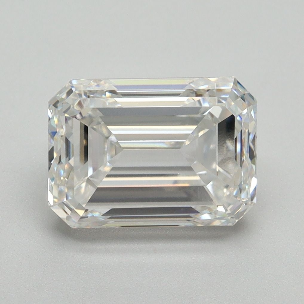 Loose Diamond - EMERALD 3.14ct E VS1: Loose Diamond - EMERALD 3.14ct E VS1 Source: This is a real non-mined Diamond that has been grown in a lab Shape: EMERALD Carats: 3.14 Color: E Clarity: VS1 Certification: NONE Video: