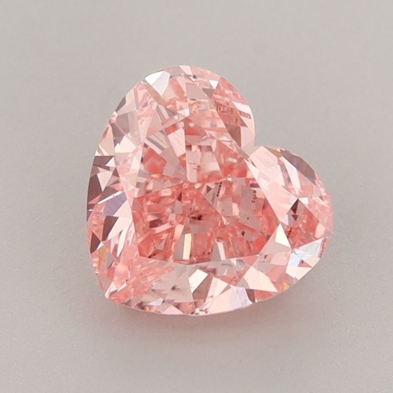 Loose Diamond - HEART 1.51ct Fancy Vivid Pink VS2: Loose Diamond - HEART 1.51ct Fancy Vivid Pink VS2 Source: This is a real non-mined Diamond that has been grown in a lab Shape: HEART Carats: 1.51 Color: Fancy Vivid Pink Certification: IGI Video: