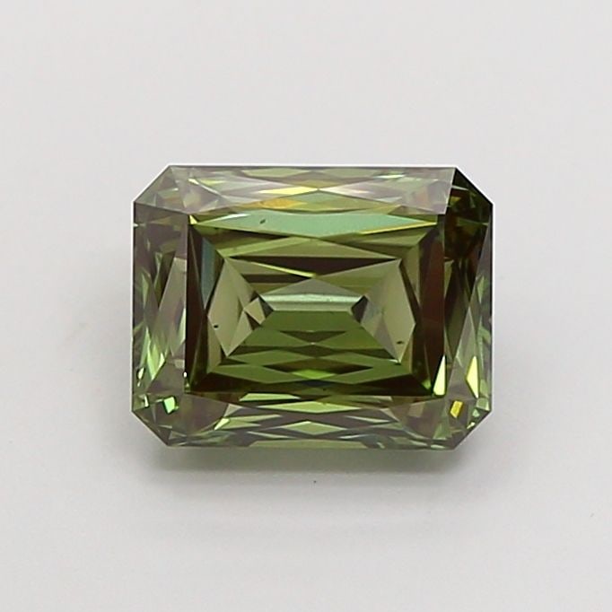 Loose Diamond - RADIANT 2.55ct Fancy Intense Green VS2: Loose Diamond - RADIANT 2.55ct Fancy Intense Green VS2 Source: This is a real non-mined Diamond that has been grown in a lab Shape: RADIANT Carats: 2.55 Color: Fancy Intense Green Certification: IGI V