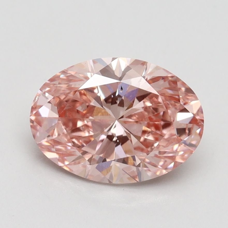 Loose Diamond - OVAL 1.54ct Fancy Intense Pink SI1: Loose Diamond - OVAL 1.54ct Fancy Intense Pink SI1 Source: This is a real non-mined Diamond that has been grown in a lab Shape: OVAL Carats: 1.54 Color: Fancy Intense Pink Certification: IGI Video: