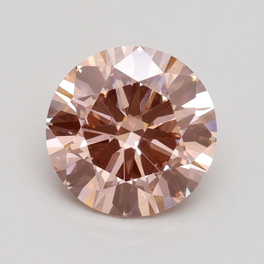 Loose Diamond - ROUND 1.61ct Fancy Intense Pink VS1 (1 of 1)