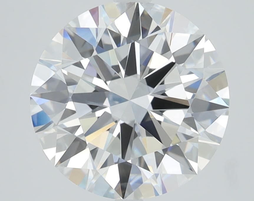 Loose Diamond - Round 2.71ct F VVS2: Loose Diamond - Round 2.71ct F VVS2 Source: This is a real non-mined Diamond that has been grown in a lab Shape: Round Carats: 2.71 Color: F Clarity: VVS2 Certification: IGI PLEASE NOTE: Framed, Large