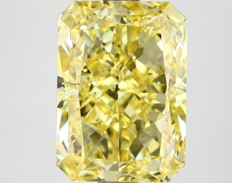 Loose Diamond - RADIANT 3.23ct Fancy Vivid Yellow SI1 (1 of 1)