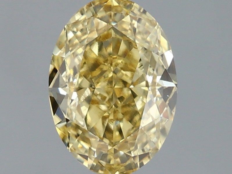 Loose Diamond - OVAL 1.52ct Fancy Intense Yellow VS1: Loose Diamond - OVAL 1.52ct Fancy Intense Yellow VS1 Source: This is a real non-mined Diamond that has been grown in a lab Shape: OVAL Carats: 1.52 Color: Fancy Intense Yellow Certification: IGI Video