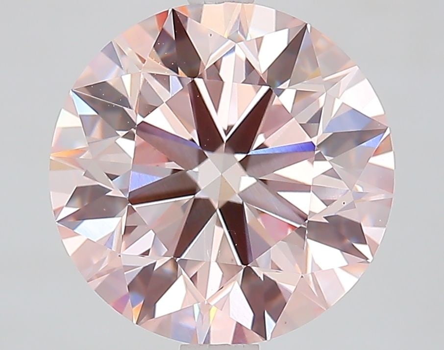 Ideal Loose Diamond - ROUND 3.6ct Fancy Pink VS1: Ideal Loose Diamond - ROUND 3.6ct Fancy Pink VS1 Source: This is a real non-mined Diamond that has been grown in a lab Shape: ROUND Carats: 3.6 Color: Fancy Pink Certification: IGI Video: