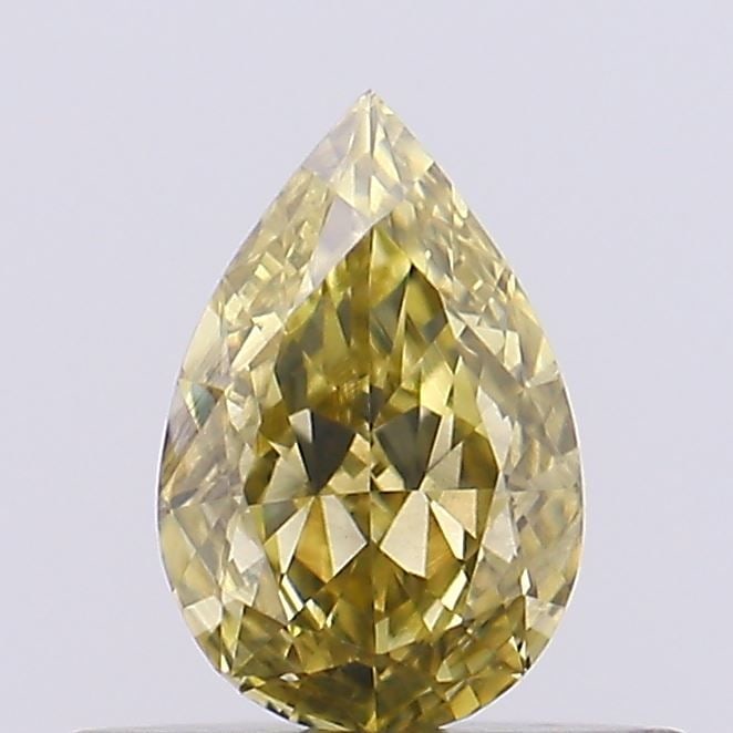 Loose Diamond - PEAR 0.39ct Fancy Vivid Yellow VVS2 (1 of 1)