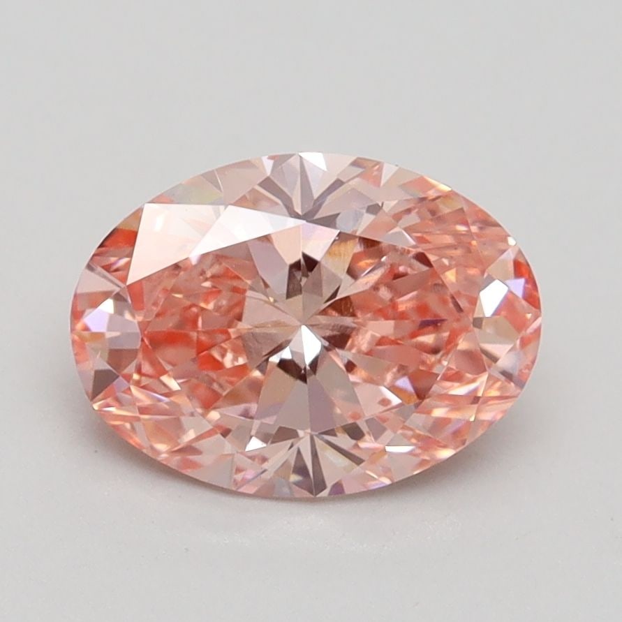 Loose Diamond - OVAL 1.54ct Fancy Vivid Pink VS2: Loose Diamond - OVAL 1.54ct Fancy Vivid Pink VS2 Source: This is a real non-mined Diamond that has been grown in a lab Shape: OVAL Carats: 1.54 Color: Fancy Vivid Pink Certification: IGI Video: