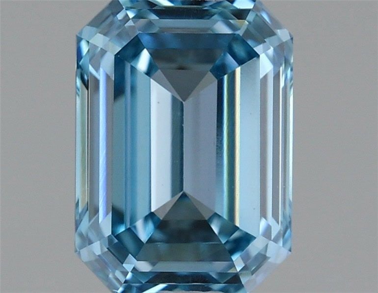 Loose Diamond - EMERALD 1.2ct Fancy Intense Blue VS1: Loose Diamond - EMERALD 1.2ct Fancy Intense Blue VS1 Source: This is a real non-mined Diamond that has been grown in a lab Shape: EMERALD Carats: 1.2 Color: Fancy Intense Blue Certification: IGI Video