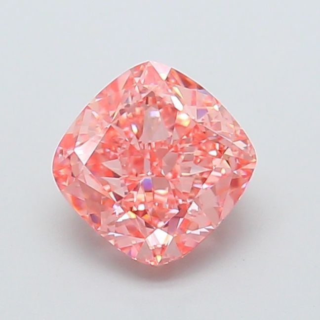 Loose Diamond - CUSHION MODIFIED 1.84ct Fancy Vivid Pink VVS2: Loose Diamond - CUSHION MODIFIED 1.84ct Fancy Vivid Pink VVS2 Source: This is a real non-mined Diamond that has been grown in a lab Shape: CUSHION MODIFIED Carats: 1.84 Color: Fancy Vivid Pink