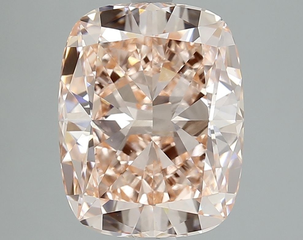 Loose Diamond - CUSHION MODIFIED 5.04ct Fancy Intense Pink VVS2: Loose Diamond - CUSHION MODIFIED 5.04ct Fancy Intense Pink VVS2 Source: This is a real non-mined Diamond that has been grown in a lab Shape: CUSHION MODIFIED Carats: 5.04 Color: Fancy Intense Pink Cer