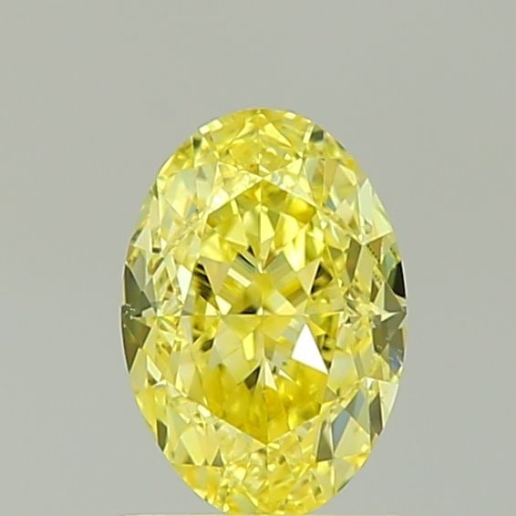 Loose Diamond - OVAL 1.06ct Fancy Vivid Yellow VS1: Loose Diamond - OVAL 1.06ct Fancy Vivid Yellow VS1 Source: This is a real non-mined Diamond that has been grown in a lab Shape: OVAL Carats: 1.06 Color: Fancy Vivid Yellow Certification: IGI Video: