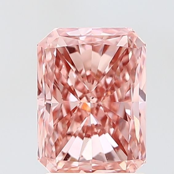 Loose Diamond - RADIANT 2.0ct Fancy Vivid Pink VS2: Loose Diamond - RADIANT 2.0ct Fancy Vivid Pink VS2 Source: This is a real non-mined Diamond that has been grown in a lab Shape: RADIANT Carats: 2.0 Color: Fancy Vivid Pink Certification: IGI Video: