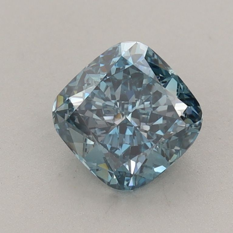 Loose Diamond - CUSHION MODIFIED 1.18ct Fancy Vivid Blue VS1: Loose Diamond - CUSHION MODIFIED 1.18ct Fancy Vivid Blue VS1 Source: This is a real non-mined Diamond that has been grown in a lab Shape: CUSHION MODIFIED Carats: 1.18 Color: Fancy Vivid Blue