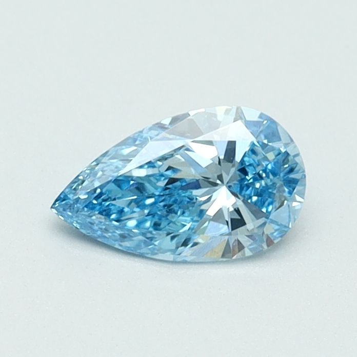 Loose Diamond - PEAR 0.39ct Fancy Vivid Blue VS1: Loose Diamond - PEAR 0.39ct Fancy Vivid Blue VS1 Source: This is a real non-mined Diamond that has been grown in a lab Shape: PEAR Carats: 0.39 Color: Fancy Vivid Blue Certification: IGI Video:
