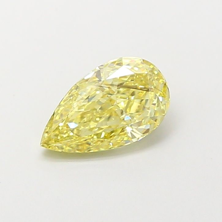 Loose Diamond - PEAR 1.0ct Fancy Intense Yellow SI1: Loose Diamond - PEAR 1.0ct Fancy Intense Yellow SI1 Source: This is a real non-mined Diamond that has been grown in a lab Shape: PEAR Carats: 1.0 Color: Fancy Intense Yellow Certification: IGI