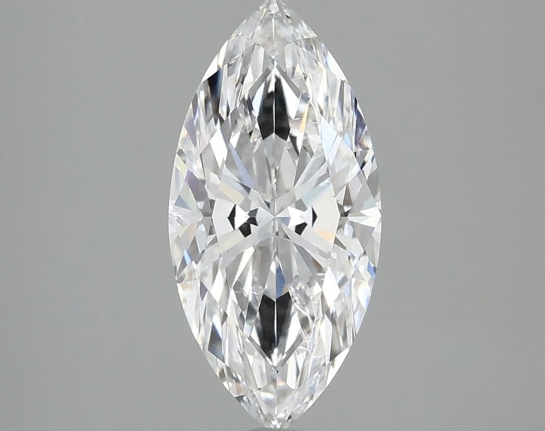 Loose Diamond - MARQUISE 2.02ct D SI1: Loose Diamond - MARQUISE 2.02ct D SI1 Source: This is a real non-mined Diamond that has been grown in a lab Shape: MARQUISE Carats: 2.02 Color: D Clarity: SI1 Certification: IGI Video: