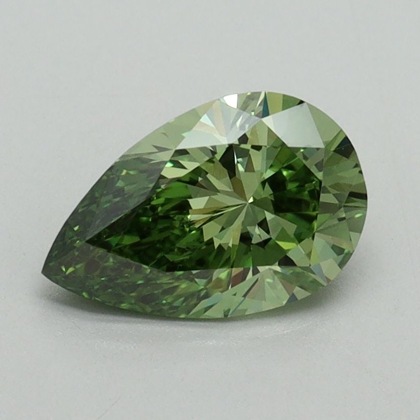Loose Diamond - PEAR 1.08ct Fancy Vivid Green VVS2 (1 of 1)