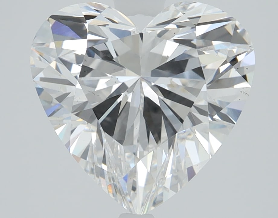 Loose Diamond - HEART 2.18ct E VS2: Loose Diamond - HEART 2.18ct E VS2 Source: This is a real non-mined Diamond that has been grown in a lab Shape: HEART Carats: 2.18 Color: E Clarity: VS2 Certification: IGI PLEASE NOTE: Framed, Large,