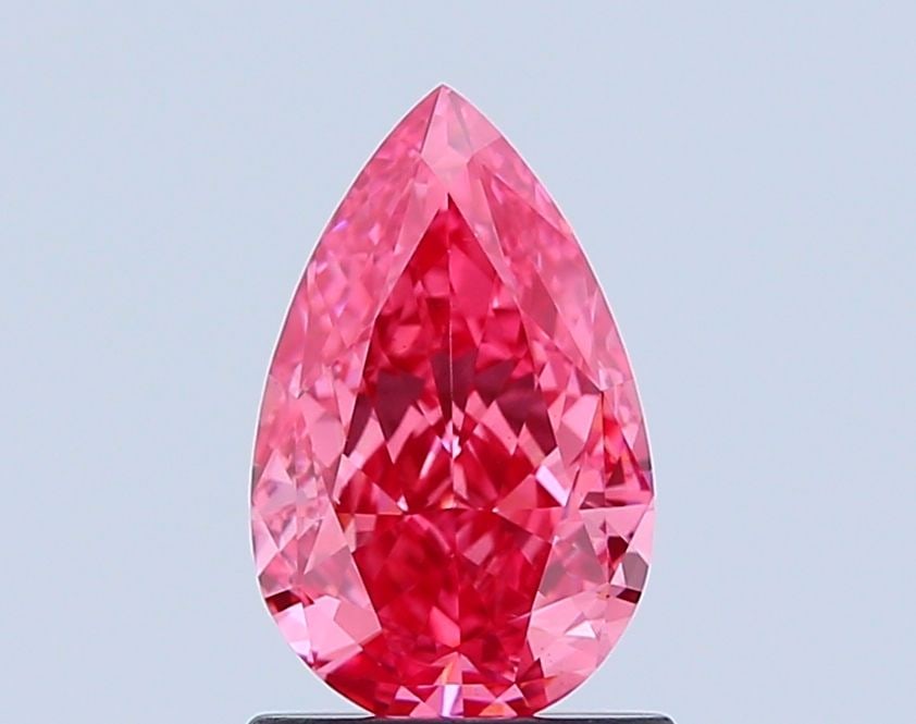 Loose Diamond - PEAR 1.27ct Fancy Vivid Pink VS1 (1 of 1)
