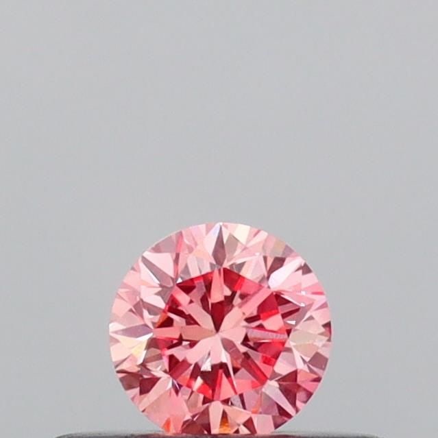 Loose Diamond - ROUND 0.22ct Fancy Vivid Pink VVS2 (1 of 1)
