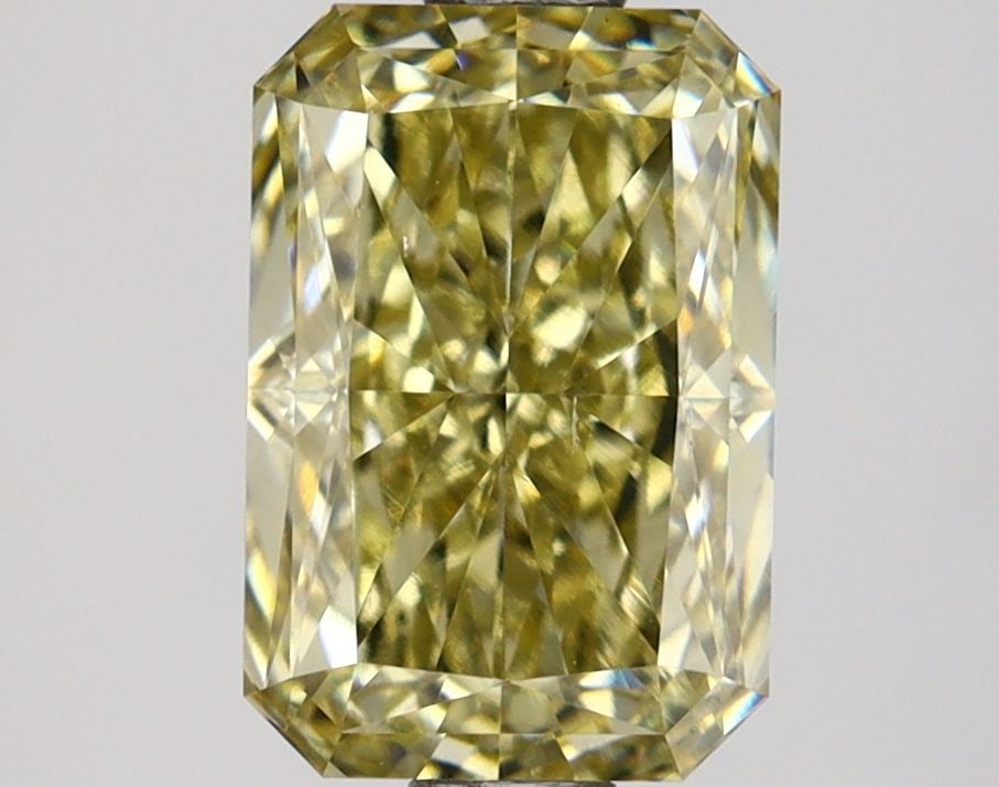 Loose Diamond - RADIANT 1.5ct Fancy Yellow VS2: Loose Diamond - RADIANT 1.5ct Fancy Yellow VS2 Source: This is a real non-mined Diamond that has been grown in a lab Shape: RADIANT Carats: 1.5 Color: Fancy Yellow Certification: IGI Video: