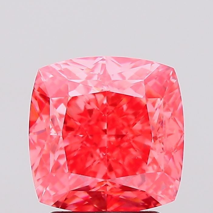 Loose Diamond - CUSHION MODIFIED 3.02ct Fancy Vivid Pink SI1 (1 of 1)