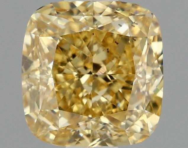 Loose Diamond - CUSHION MODIFIED 1.09ct Fancy Intense Yellow VS2 (1 of 1)