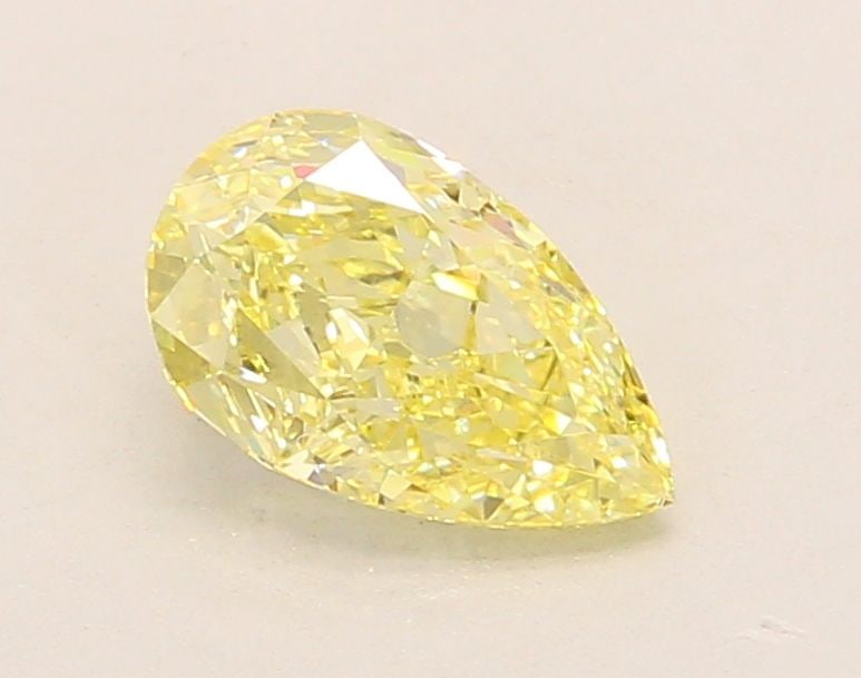 Loose Diamond - PEAR 1.3ct Fancy Intense Yellow VS1: Loose Diamond - PEAR 1.3ct Fancy Intense Yellow VS1 Source: This is a real non-mined Diamond that has been grown in a lab Shape: PEAR Carats: 1.3 Color: Fancy Intense Yellow Certification: IGI Video: