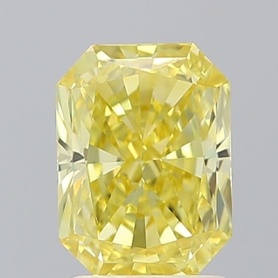 Loose Diamond - RADIANT 1.75ct Fancy Vivid Yellow VS1: Loose Diamond - RADIANT 1.75ct Fancy Vivid Yellow VS1 Source: This is a real non-mined Diamond that has been grown in a lab Shape: RADIANT Carats: 1.75 Color: Fancy Vivid Yellow Certification: IGI Vid