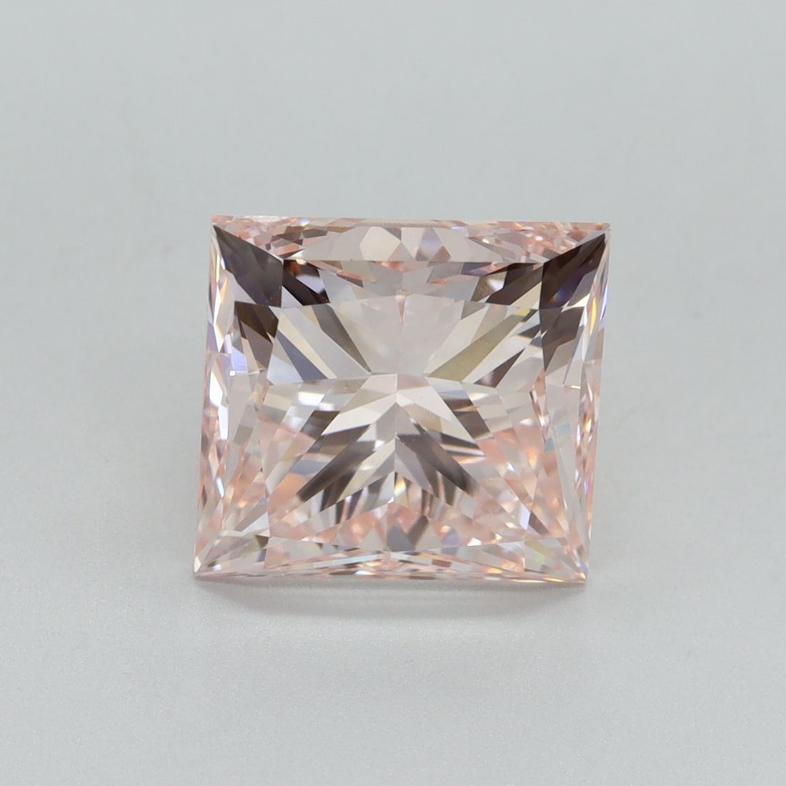 Loose Diamond - PRINCESS 5.01ct Fancy Pink VS1: Loose Diamond - PRINCESS 5.01ct Fancy Pink VS1 Source: This is a real non-mined Diamond that has been grown in a lab Shape: PRINCESS Carats: 5.01 Color: Fancy Pink Certification: IGI Video: