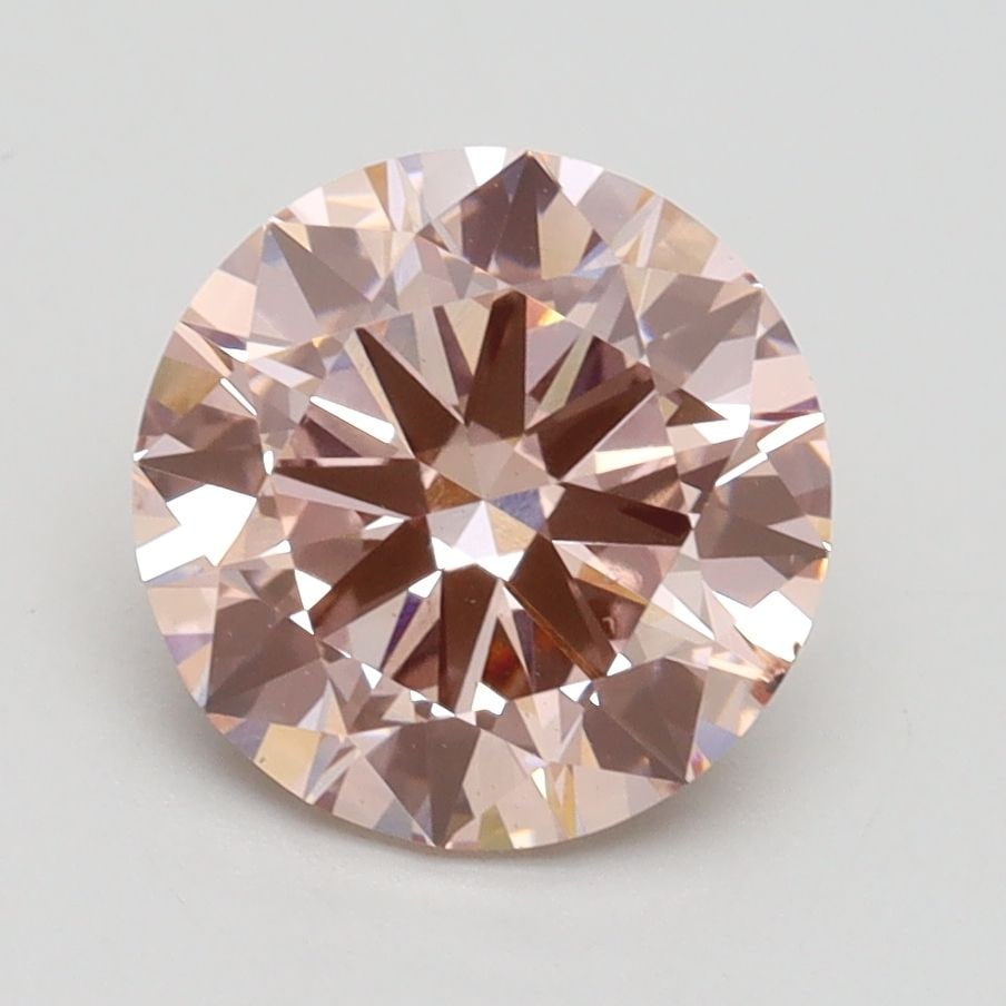 Loose Diamond - ROUND 2.2ct Fancy Pink VS2: Loose Diamond - ROUND 2.2ct Fancy Pink VS2 Source: This is a real non-mined Diamond that has been grown in a lab Shape: ROUND Carats: 2.2 Color: Fancy Pink Certification: IGI Video: