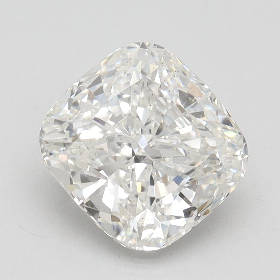 Loose Diamond - CUSHION BRILLIANT 2.61ct Fancy Vivid Pink VS2: Loose Diamond - CUSHION BRILLIANT 2.61ct Fancy Vivid Pink VS2 Source: This is a real non-mined Diamond that has been grown in a lab Shape: CUSHION BRILLIANT Carats: 2.61 Color: Fancy Vivid Pink Certif