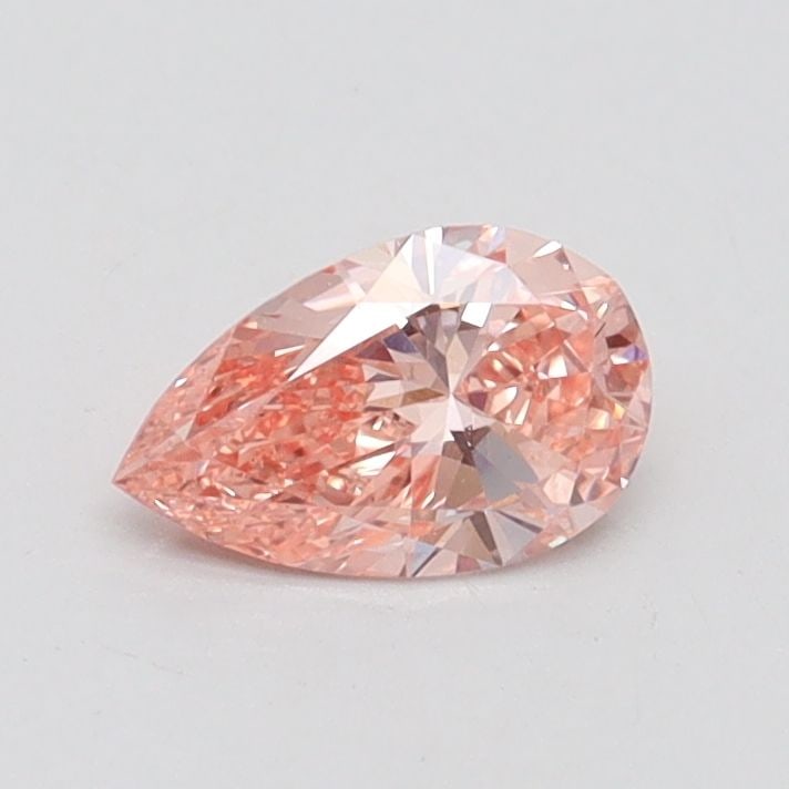 Loose Diamond - PEAR 0.42ct Fancy Intense Pink VS2: Loose Diamond - PEAR 0.42ct Fancy Intense Pink VS2 Source: This is a real non-mined Diamond that has been grown in a lab Shape: PEAR Carats: 0.42 Color: Fancy Intense Pink Certification: IGI Video: