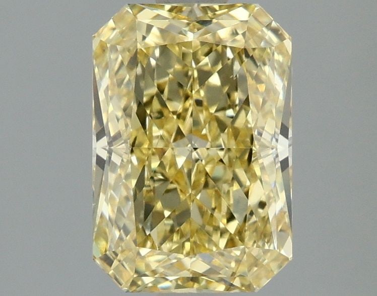 Loose Diamond - RADIANT 1.91ct Fancy Intense Yellow VS1: Loose Diamond - RADIANT 1.91ct Fancy Intense Yellow VS1 Source: This is a real non-mined Diamond that has been grown in a lab Shape: RADIANT Carats: 1.91 Color: Fancy Intense Yellow Certification: IGI