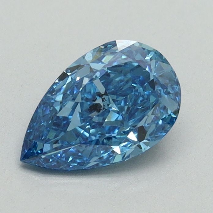 Loose Diamond - PEAR 0.81ct Fancy Vivid Blue VVS2: Loose Diamond - PEAR 0.81ct Fancy Vivid Blue VVS2 Source: This is a real non-mined Diamond that has been grown in a lab Shape: PEAR Carats: 0.81 Color: Fancy Vivid Blue Certification: IGI Video:
