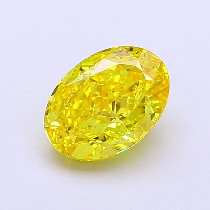Loose Diamond - OVAL 2.98ct Fancy Vivid Yellow VS1: Loose Diamond - OVAL 2.98ct Fancy Vivid Yellow VS1 Source: This is a real non-mined Diamond that has been grown in a lab Shape: OVAL Carats: 2.98 Color: Fancy Vivid Yellow Certification: IGI Video: