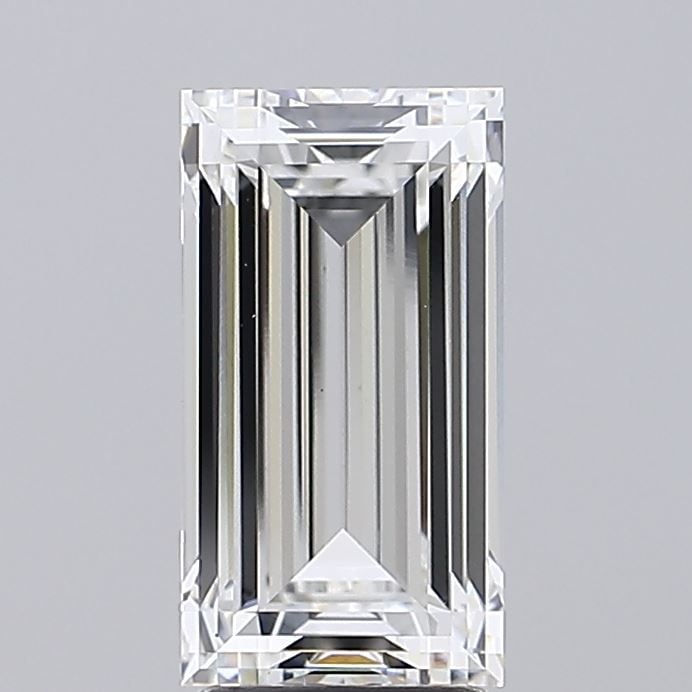 Loose Diamond - BAGUETTE 4.19ct E VS1: Loose Diamond - BAGUETTE 4.19ct E VS1 Source: This is a real non-mined Diamond that has been grown in a lab Shape: BAGUETTE Carats: 4.19 Color: E Clarity: VS1 Certification: IGI Video: