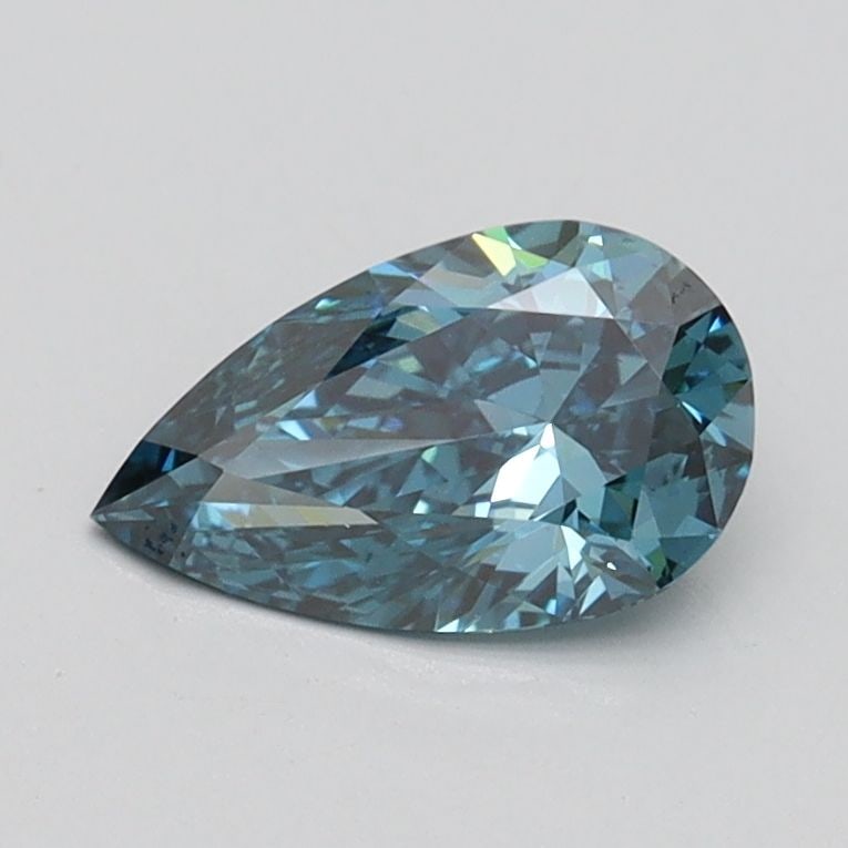 Loose Diamond - PEAR 0.7ct Fancy Vivid Blue VS1 (1 of 1)