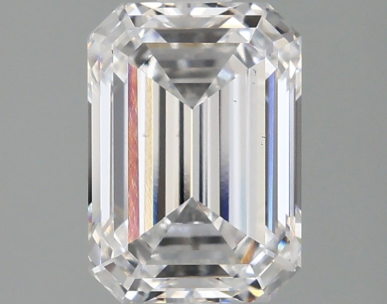 Loose Diamond - EMERALD 2.43ct D VS2: Loose Diamond - EMERALD 2.43ct D VS2 Source: This is a real non-mined Diamond that has been grown in a lab Shape: EMERALD Carats: 2.43 Color: D Clarity: VS2 Certification: IGI PLEASE NOTE: Framed, Lar