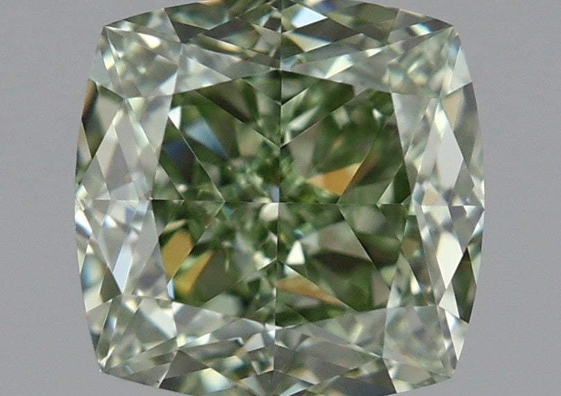 Loose Diamond - CUSHION MODIFIED 1.29ct Fancy Vivid Green VVS2 (1 of 1)
