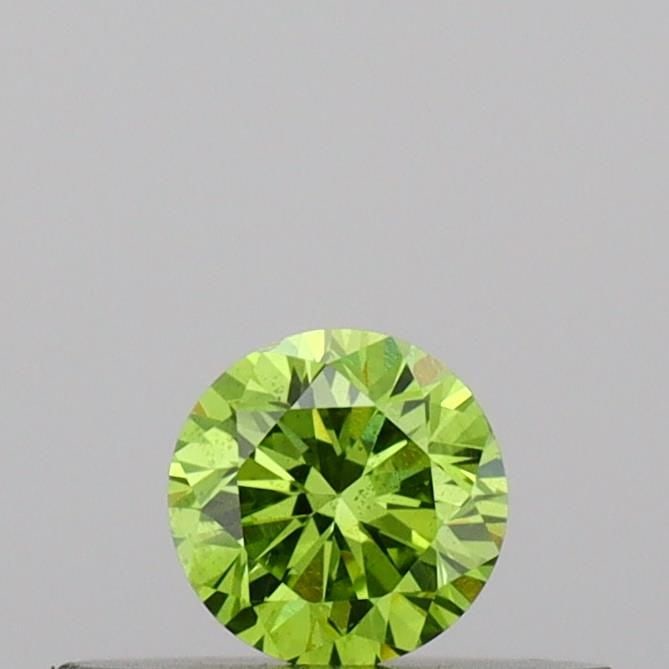 Loose Diamond - ROUND 0.18ct Fancy Vivid Green VS2: Loose Diamond - ROUND 0.18ct Fancy Vivid Green VS2 Source: This is a real non-mined Diamond that has been grown in a lab Shape: ROUND Carats: 0.18 Color: Fancy Vivid Green Certification: IGI Video: