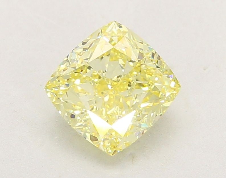 Loose Diamond - CUSHION MODIFIED 1.83ct Fancy Yellow VVS2: Loose Diamond - CUSHION MODIFIED 1.83ct Fancy Yellow VVS2 Source: This is a real non-mined Diamond that has been grown in a lab Shape: CUSHION MODIFIED Carats: 1.83 Color: Fancy Yellow