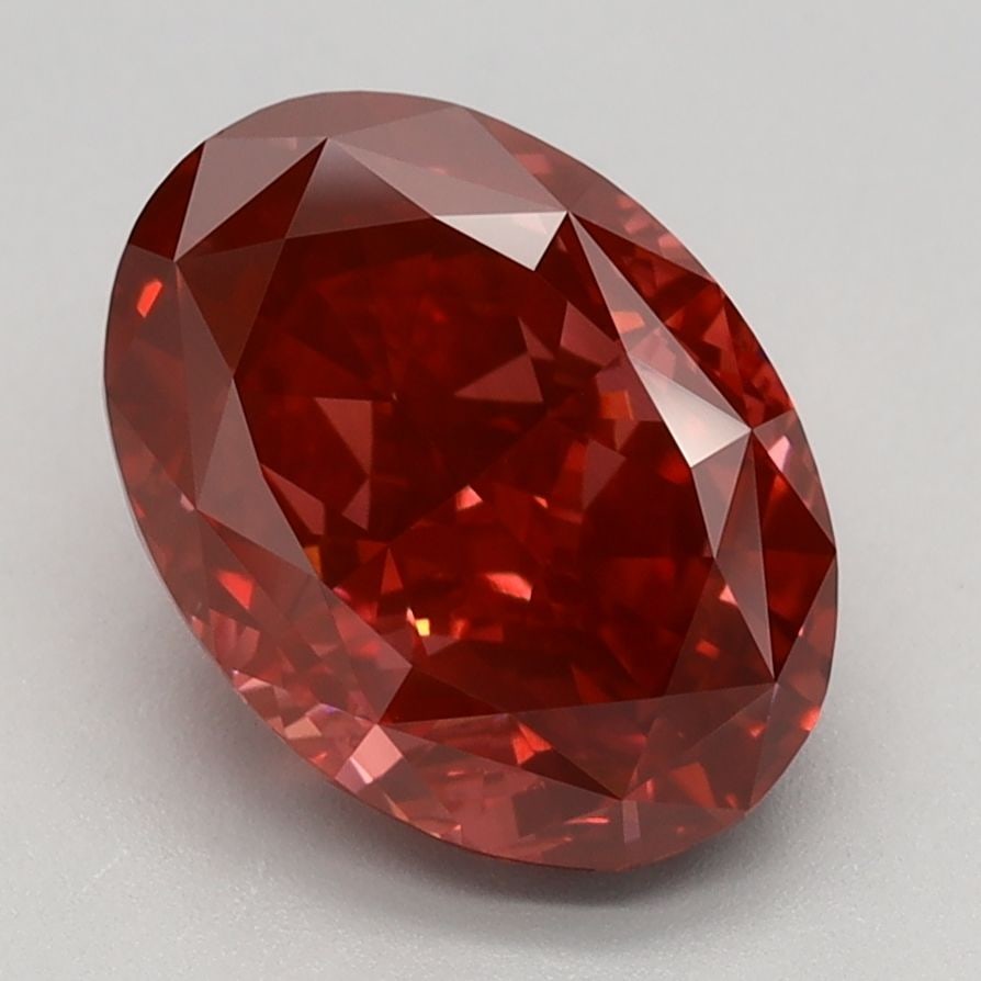 Loose Diamond - OVAL 2.94ct Fancy Deep Pink VVS2: Loose Diamond - OVAL 2.94ct Fancy Deep Pink VVS2 Source: This is a real non-mined Diamond that has been grown in a lab Shape: OVAL Carats: 2.94 Color: Fancy Deep Pink Certification: IGI Video: