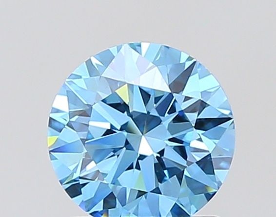 Ideal Loose Diamond - ROUND 1.37ct Fancy Vivid Blue VVS2: Ideal Loose Diamond - ROUND 1.37ct Fancy Vivid Blue VVS2 Source: This is a real non-mined Diamond that has been grown in a lab Shape: ROUND Carats: 1.37 Color: Fancy Vivid Blue Certification: IGI Vide