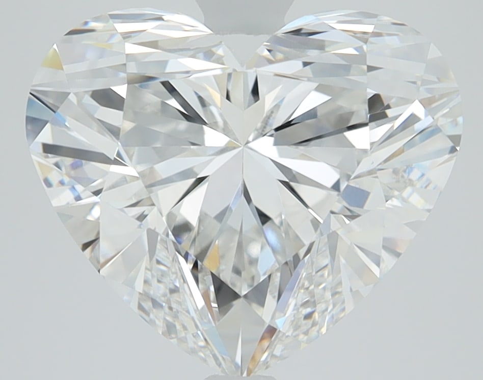 Loose Diamond - HEART 4.06ct D VVS1: Loose Diamond - HEART 4.06ct D VVS1 Source: This is a real non-mined Diamond that has been grown in a lab Shape: HEART Carats: 4.06 Color: D Clarity: VVS1 Certification: IGI PLEASE NOTE: Framed, Large