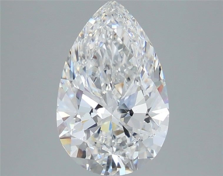 Loose Diamond - PEAR 3.5ct E VS2: Loose Diamond - PEAR 3.5ct E VS2 Source: This is a real non-mined Diamond that has been grown in a lab Shape: PEAR Carats: 3.5 Color: E Clarity: VS2 Certification: IGI Video: