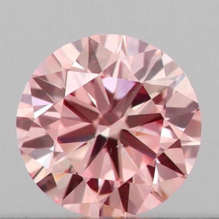 Loose Diamond - ROUND 0.16ct Fancy Intense Pink VS1: Loose Diamond - ROUND 0.16ct Fancy Intense Pink VS1 Source: This is a real non-mined Diamond that has been grown in a lab Shape: ROUND Carats: 0.16 Color: Fancy Intense Pink Certification: IGI Video: