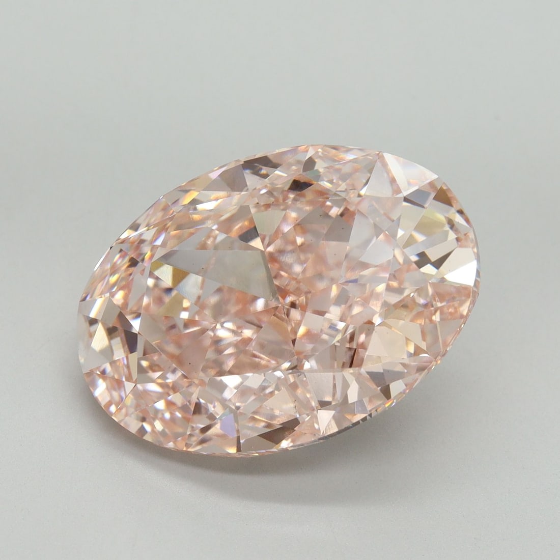 Loose Diamond - OVAL 12.03ct Fancy Intense Pink VS1: Loose Diamond - OVAL 12.03ct Fancy Intense Pink VS1 Source: This is a real non-mined Diamond that has been grown in a lab Shape: OVAL Carats: 12.03 Color: Fancy Intense Pink Certification: IGI Video:
