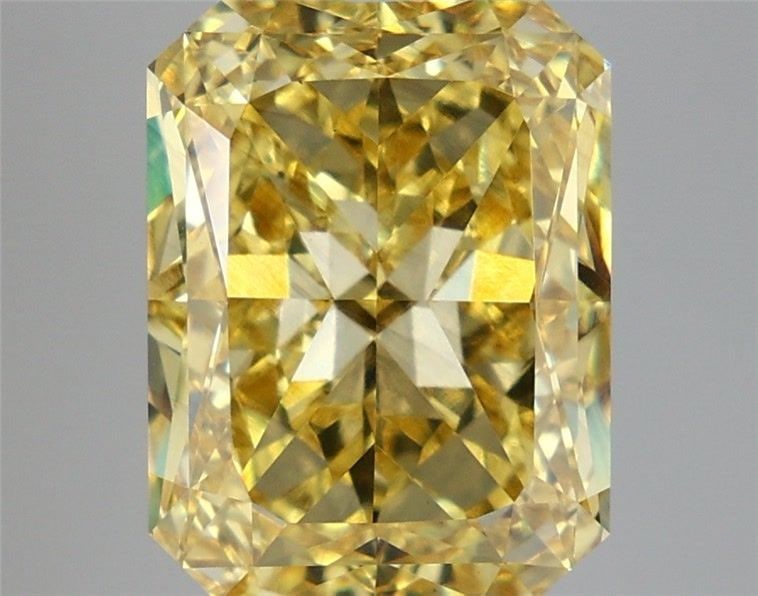 Loose Diamond - RADIANT 7.82ct Fancy Vivid Yellow VS1: Loose Diamond - RADIANT 7.82ct Fancy Vivid Yellow VS1 Source: This is a real non-mined Diamond that has been grown in a lab Shape: RADIANT Carats: 7.82 Color: Fancy Vivid Yellow Certification: IGI Vid