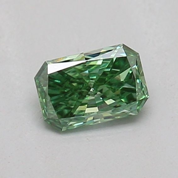 Loose Diamond - RADIANT 0.21ct Fancy Vivid Green VS1 (1 of 1)